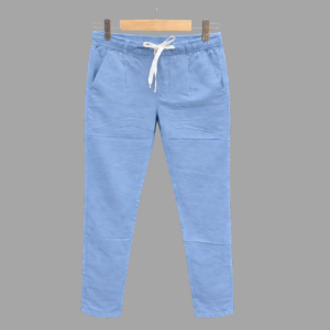 Remi Cotton Trouser Pant (Sky Blue)