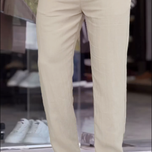Summer Best Remi Cotton trouser Pant For Men (Beidge)